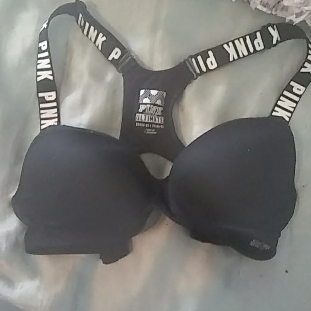 Pink bra